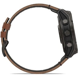 Умные часы Garmin FENIX 8 Pro 51mm Amoled Sapphire Carbon Grey DLC Titanium with Chestnut Leather Band (010-03199-40) - фото 9
