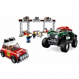 Конструктор LEGO Speed Champions 75894 Мини Купер 1967 и Мини Купер 2018 - фото 1
