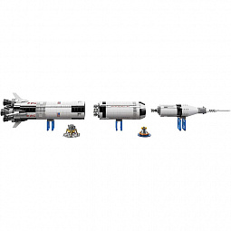 Конструктор LEGO Ideas 92176 Ракетно-космическая система НАСА Сатурн-5-Аполлон - фото 2