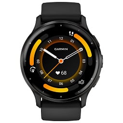 Умные часы Garmin Venu 3 Stainless Steel Bezel with Black Case and Silicone Band (010-02784-51) - фото 2