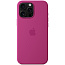 Чехол-накладка iPhone 16 Pro Max Silicone Case with MagSafe - Fuchsia (MYYX3) - фото 8