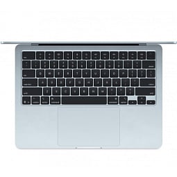 13.6" Ноутбук Apple MacBook Air 13 2025 2560x1664, Apple M4, RAM 16 ГБ, SSD 512 ГБ, 10C CPU/10C GPU, macOS, Sky Blue (MC6U4) Гравировка RUS - фото 2