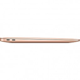 Apple MacBook Air 13 Late 2020 (Apple M1/13.3"/2560x1600/8GB/512GB SSD/DVD нет/Apple graphics 8-core/Wi-Fi/Bluetooth/macOS) Золотистый MGNE3 - фото 6