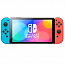 Игровая приставка Nintendo Switch OLED 64 ГБ, неоновый синий/неоновый красный - фото 4