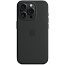 Чехол-накладка iPhone 15 Pro Silicone Case with MagSafe - Black (MT1A3) - фото 8