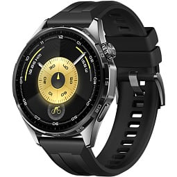 Умные часы Huawei Watch GT 6 46mm Black Fluoroelastomer Strap (черный), RU - фото 1