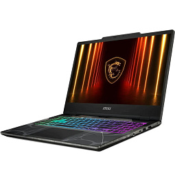 Игровой ноутбук 15.6" MSI Cyborg 15 B2RWEKG-236XRU , Intel Core 5 210H, RAM 16 ГБ, SSD 1024 ГБ, NVIDIA GeForce RTX 5050 для ноутбуков (8 Гб), Без ОС,  черный - фото 2