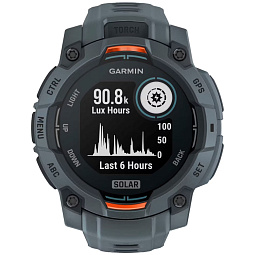 Умные часы Garmin INSTINCT 3 Solar 45 mm, Grey Twilight (010-02934-01) - фото 3