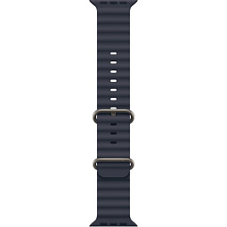 Apple Watch Ultra 2 (2024) 49mm Natural Titanium Case with Navy Ocean Band, MX4D3LW/A - фото 3