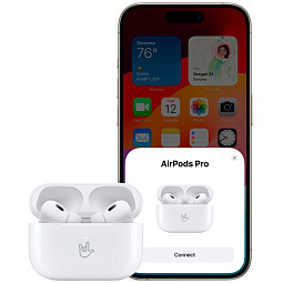 Беспроводные наушники Apple AirPods Pro 2 (2023) MagSafe Charging Case (USB-C) MTJV3 - фото 7