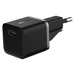 Зарядное устройство Baseus OS GaN5 Fast Charger Mini 1C 20W EU, черный (CCGN050101) - фото 4