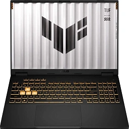 Игровой ноутбук ASUS TUF Gaming F16, FX608JHI-TU217, Intel Core i5-14450HX, RAM 16 ГБ, SSD 512 ГБ, NVIDIA GeForce RTX 5050 для ноутбуков 8 Гб, Без ОС, 90NR0NA1-M00BK0, серый - фото 3