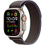 Apple Watch Ultra 2 GPS + Cellular 49mm Trail Loop M/L, Blue/Black (MRFR3/MRF63) - фото 5