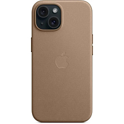 Чехол-накладка iPhone 15 FineWoven Case with MagSafe - Taupe (MT3C3) - фото 5