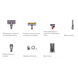 Пылесос Dyson Gen5 Detect Absolute (SV23) UK, Iron/Purple (447038-01) - фото 18