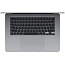 15.3" Ноутбук Apple MacBook Air 15 2023 2880x1864, Apple M2, RAM 8 ГБ, SSD 512 ГБ, Apple graphics 10-core, macOS, Space Gray (MQKQ3) - фото 10