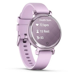 Умные часы Garmin Lily 2 Metallic Lilac Case with Lilac Silicone Band (010-02839-01) - фото 3