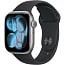 Apple Watch Series 11 42mm GPS Aluminum Case with Sport Band M/L, Space Grey/Black, MEQX4LW/A - фото 4
