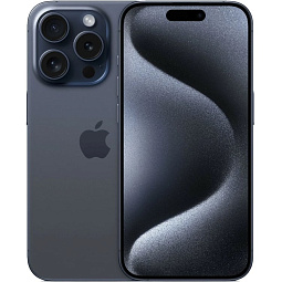 Apple iPhone 15 Pro 128GB, Титановый синий EU - фото 1