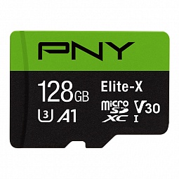 Карта памяти PNY microSDXC 128GB - фото 1