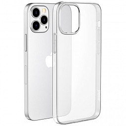 Чехол-накладка Hoco для iPhone 14 Pro 6.1 силиконовая прозрачная - фото 1