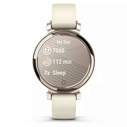 Умные часы Garmin Lily 2 Classic Cream Gold with Coconut Silicone Band (010-02839-20) - фото 4