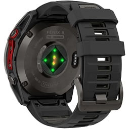 Умные часы Garmin Fenix 8 Pro 51mm MicroLED Sapphire Carbon Gray DLC with Black/Pebble Gray Silicone Band (010-03380-01) - фото 8