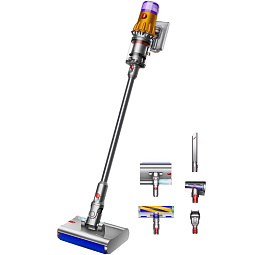 Пылесос Dyson V12s Detect Slim Submarine Complete (SV46), желтый/никель (499067-01) - фото 2