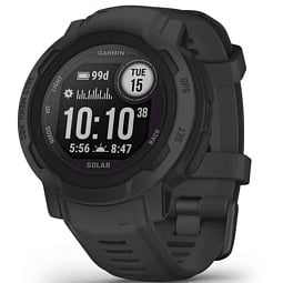 Умные часы Garmin INSTINCT 2 Solar, черный (010-02627-00) - фото 1