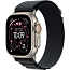 Apple Watch Ultra 3 (2025) 49mm Natural Titanium Case with Black Alpine Loop - фото 4