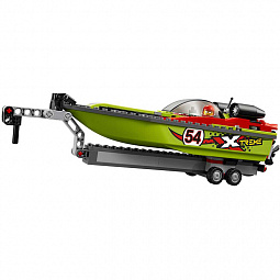 Конструктор LEGO City 60254 Транспортировщик скоростных катеров - фото 3