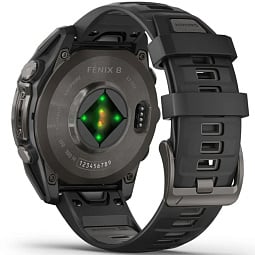 Умные часы Garmin Fenix 8 47 mm AMOLED Slate Gray with Black Silicone Band, серый (010-02904-00) - фото 10