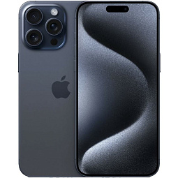 Apple iPhone 15 Pro Max 1TB, Титановый синий EU - фото 1