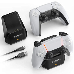 Зарядная станция для геймпада DOBE Charging Dock для Playstation 5 (TP5-0586) - фото 3