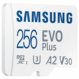 Карта памяти microSDXC Samsung EVO Plus 256 ГБ (A2 V30 4K) - фото 3