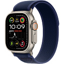Фото - Apple Watch Ultra 2 (2024) 49mm Natural Titanium Case with Blue Trail Loop S/M, MX4J3LW/A