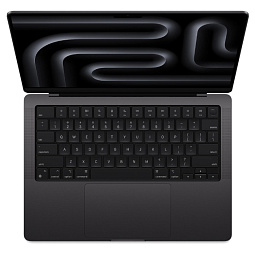 14.2" Ноутбук Apple MacBook Pro 14 2023 MRX33 (3024×1964, Apple M3 Pro, RAM 18 ГБ, SSD 512 ГБ, Apple graphics 14-core, macOS), чёрный космос - фото 2