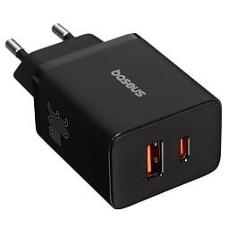 Зарядное устройство Baseus Cube Fast Charger U+C PD 30W, Черный - фото 2