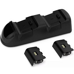 Зарядная станция DOBE для 2-х контроллеров Xbox Series, 2 аккумулятора, с индикаторами, TYX-1623 - фото 4