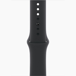 Apple Watch Series 10 46mm GPS Slate Titanium Case with Black Sport Band M/L (MWYE3) - фото 3