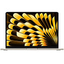 Фото 13.6" Ноутбук Apple MacBook Air 13 2024 2560x1664, Apple M3, RAM 16 ГБ, SSD 256 ГБ, 8C CPU/8C GPU, macOS, Starlight (MC8J4) RU