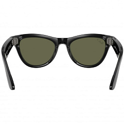 Умные очки Ray Ban Meta Skyler Shiny Black Polarized G15 Green, 150 - 52 Size - фото 3