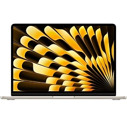 13.6" Ноутбук Apple MacBook Air 13 2025 2560x1664, Apple M4, RAM 16 ГБ, SSD 256 ГБ, 10C CPU/8C GPU, macOS, Starlight (Z1CV0002T) - фото 1