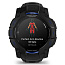 Умные часы Garmin INSTINCT 3 AMOLED 50mm Black with Black/Bolt Blue Band (010-03020-03) - фото 16