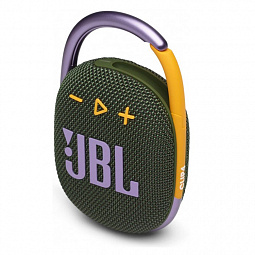 Портативная акустика JBL Clip 4 Зеленый RU - фото 2