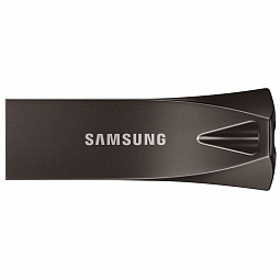 USB-накопитель Samsung BAR Plus 256GB Titan Gray - фото 3