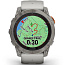 Умные часы Garmin FENIX 7X PRO Sapphire Solar, титановый с дымчато-серым оранжевым ремешком (010-02778-15) - фото 20