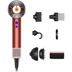 Фен Dyson Supersonic HD16 Nural, Strawberry Bronze/Blush Pink, с кейсом (561727-01) - фото 4