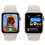 Apple Watch SE 2023 GPS 44mm Aluminium Case with Sport Band M/L, Starlight (Сияющая звезда), MRE53 - фото 12