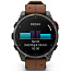 Умные часы Garmin FENIX 8 Pro 47mm Amoled Sapphire Carbon Grey DLC Titanium with Chestnut Leather Band (010-03198-40) - фото 21